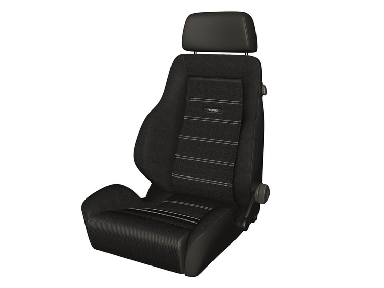 Racing Seat Recaro Classic Line LS Leather Black / Cord