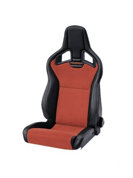 Racing Seat Recaro Cross Sportster CS SAB with heating Artificial leather Black / Dinamica Red