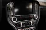 Carbon fiber sticker CD Panel left & right Ford Mustang 15-19