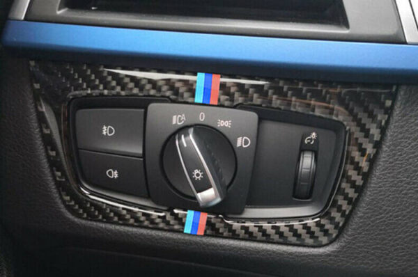 Carbon frame headlight switch BMW F30 M2