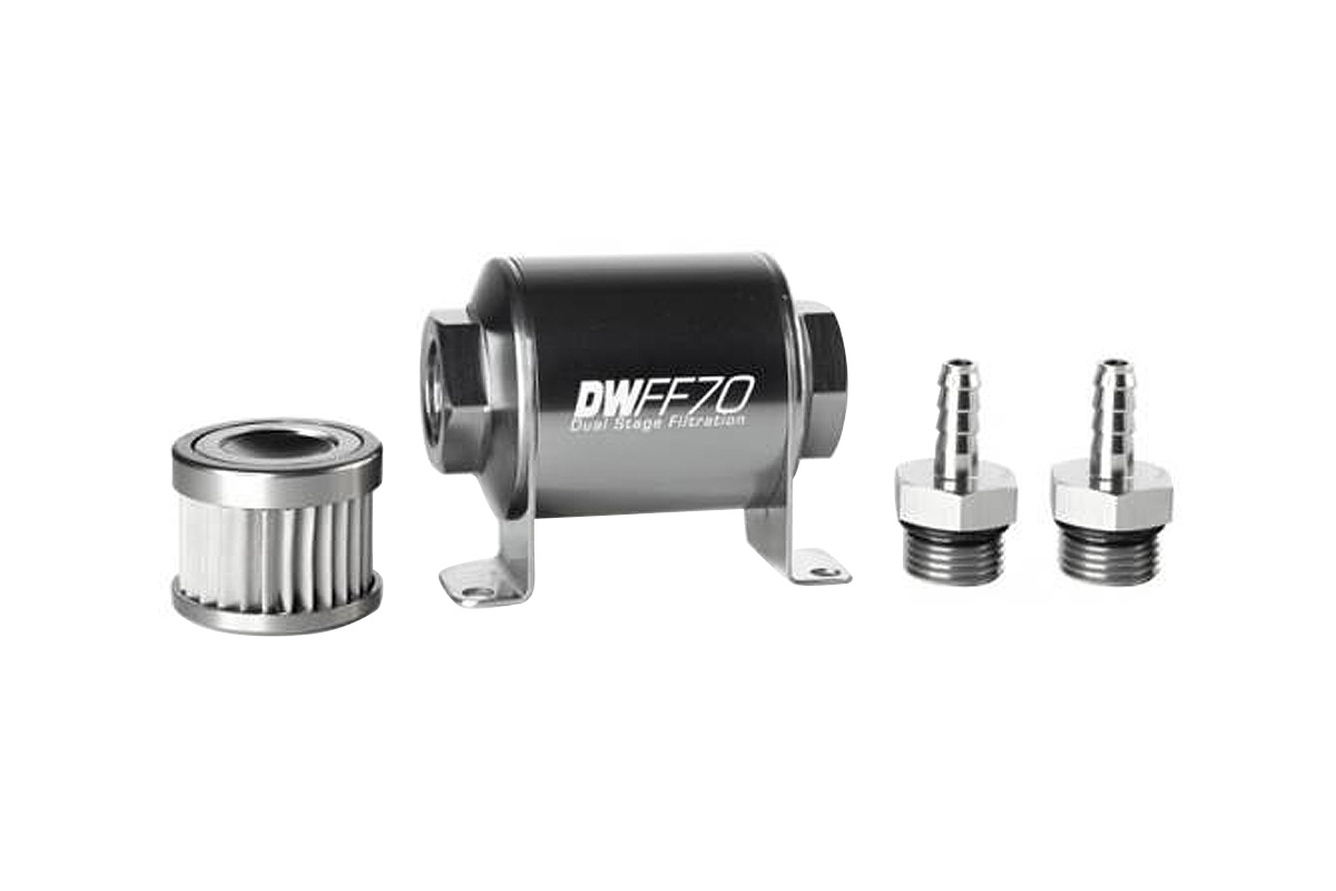 DeatschWerks Fuel pump module filter element 10 micron Impreza 93-05