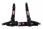 Racing seat belts 4p 2" D1Spec Black