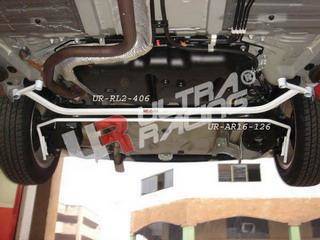 Toyota Yaris HB/Sedan 05+ UltraRacing rear lower Tiebar 406