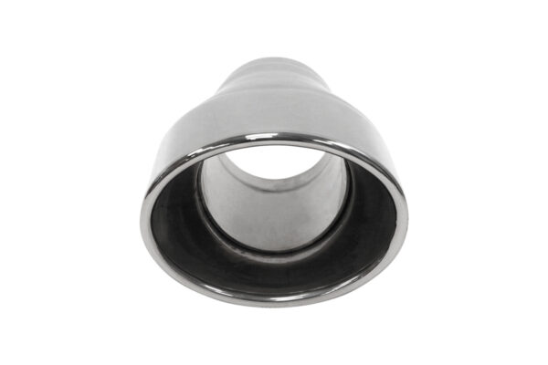 Exhaust Tip 115x83mm enter 70mm Polished