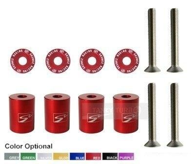 Hood Vent Spacer 6mm Red