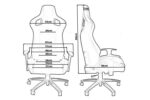 Office gaming chair JBR39