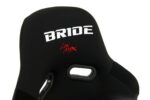Racing seat GTR Bride Velvet Black