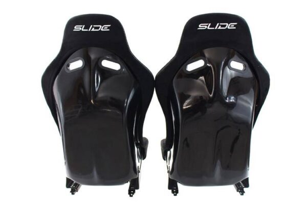 Racing seat SLIDE RS suede Black L