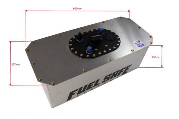 FuelSafe 35L FIA tank with steel cover