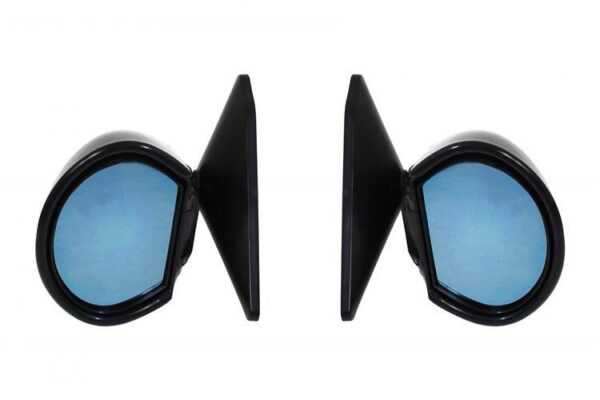 Universal Mirrors K-20 Black Manual Blue Glass