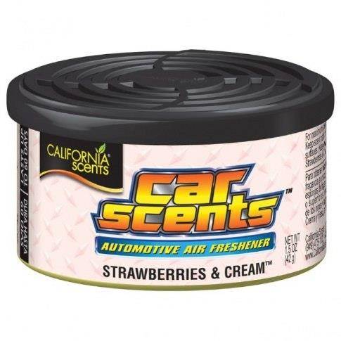 California scents Strawberries and Cream Freshener 42g