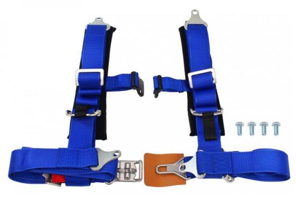 Racing seat belts 4p 2" Blue - DTM