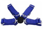 Racing seat belts 4p 2" Blue - Quick