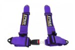 Racing seat belts 4p 3" Epman Purple