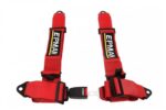 Racing seat belts 4p 3" Epman Red