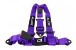 Racing seat belts Slide 3p 2" Purple