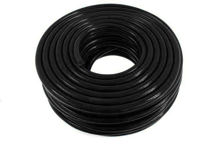 Vacuum hose Black 4mm