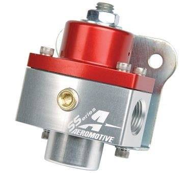 Aeromotive Fuel pressure regulator SS Carburetor 750HP 3/8" NPT Red