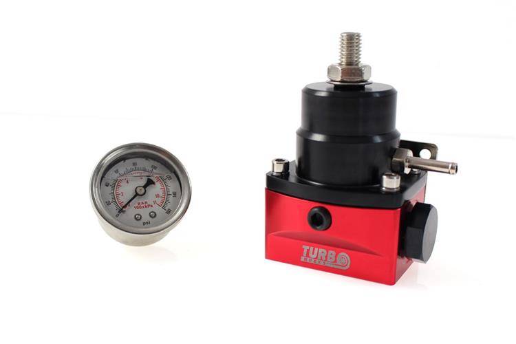 TurboWorks Fuel pressure regulator ByPass AN10 with gauge