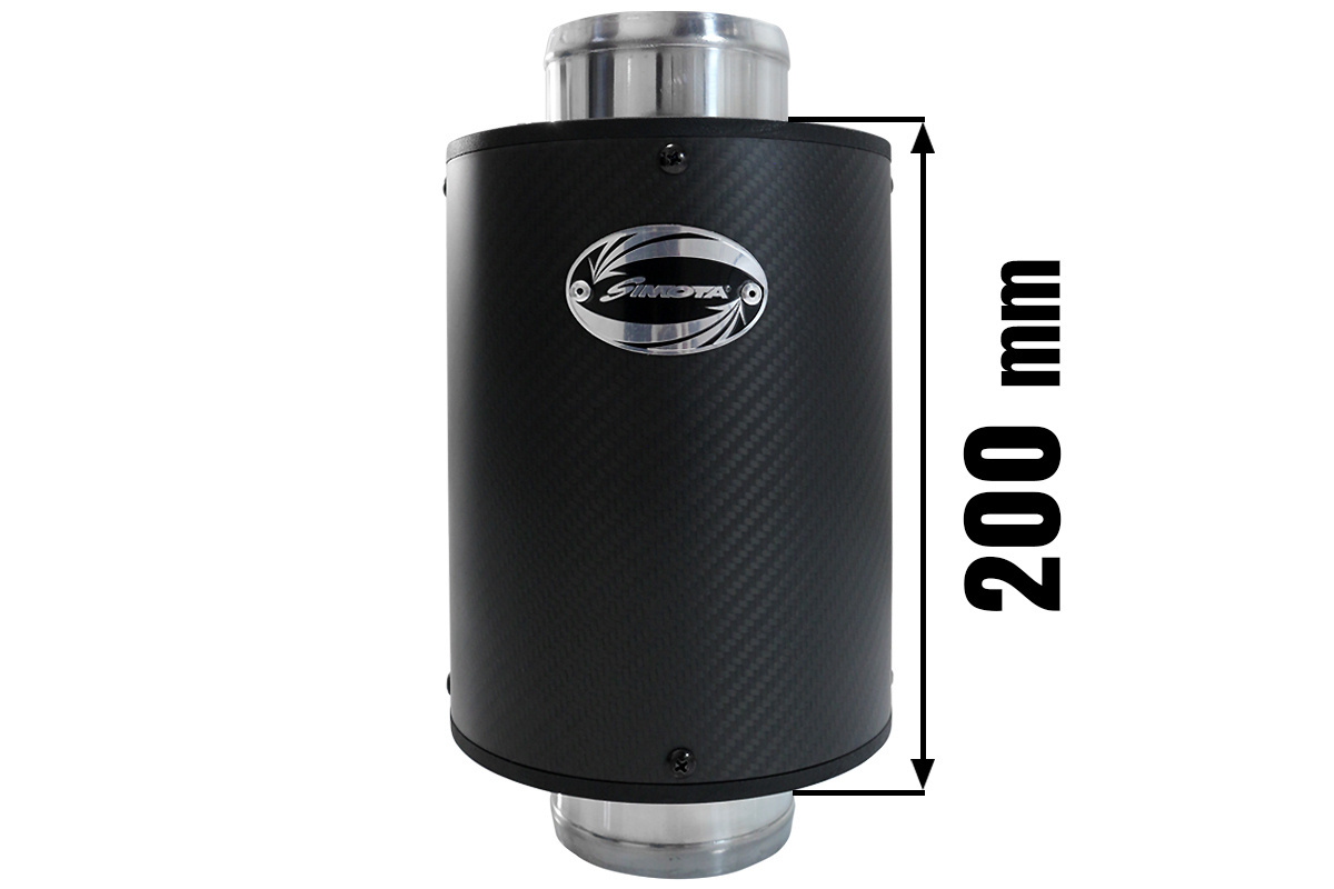 Carbon air filter 200x150 84mm XXL