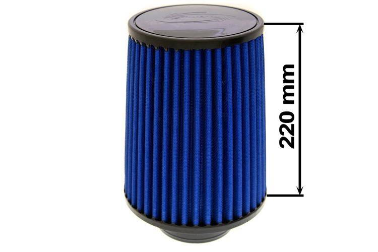 Simota Air Filter H:220mm DIA:60-77mm JAU-X02201-15 Blue