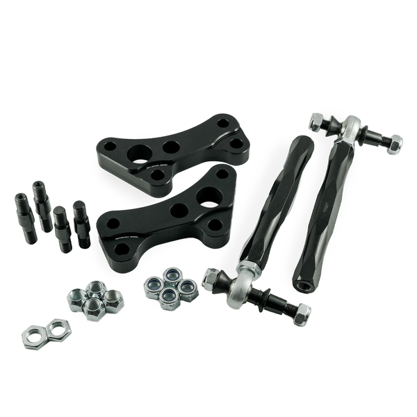 STAGE 3+ BMW E46 +25% Torsion Adapters (Black)