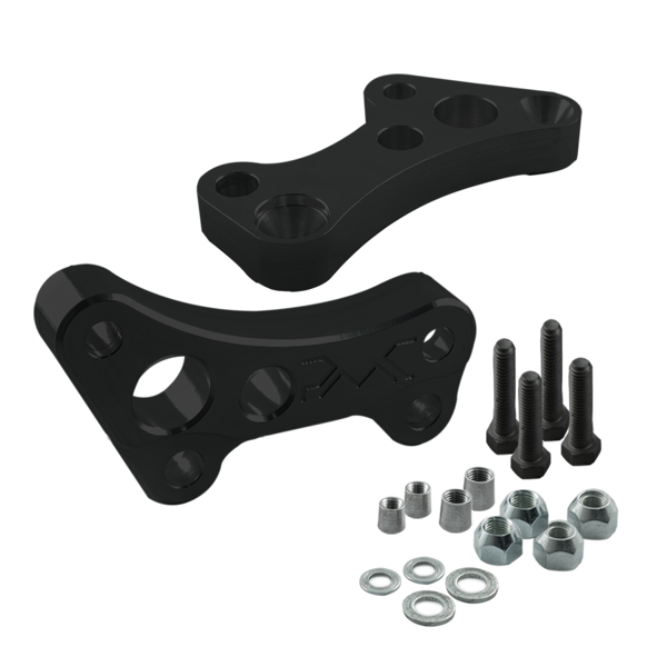 STAGE 2 BMW E36 +25% Torsion Adapters (Black)