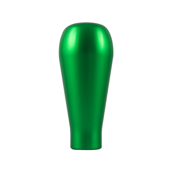 Long green aluminum knob