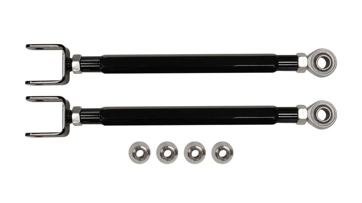 Rear suspension arms toe Nissan 370Z G37 Black