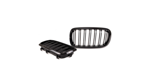 Sport Grille Dual Line Gloss Black suitable for BMW X5 (F15, F85) X6 (F16, F86) 2013-2018
