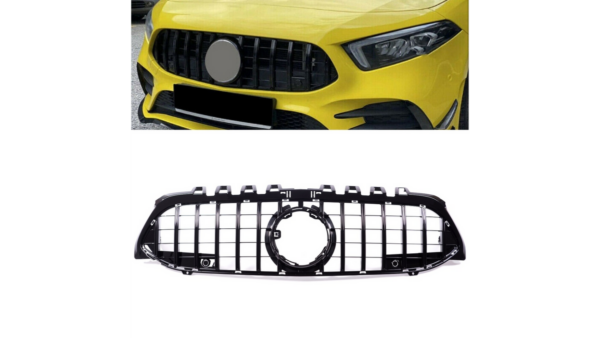 Sport Grille GT Gloss Black suitable for MERCEDES A-Class (V177) Saloon (W177) Hatchback 2018-now