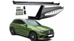 Alu Side Steps Running Boards suitable for MERCEDES GLC (X253) GLC Coupe (C253) 2015-now