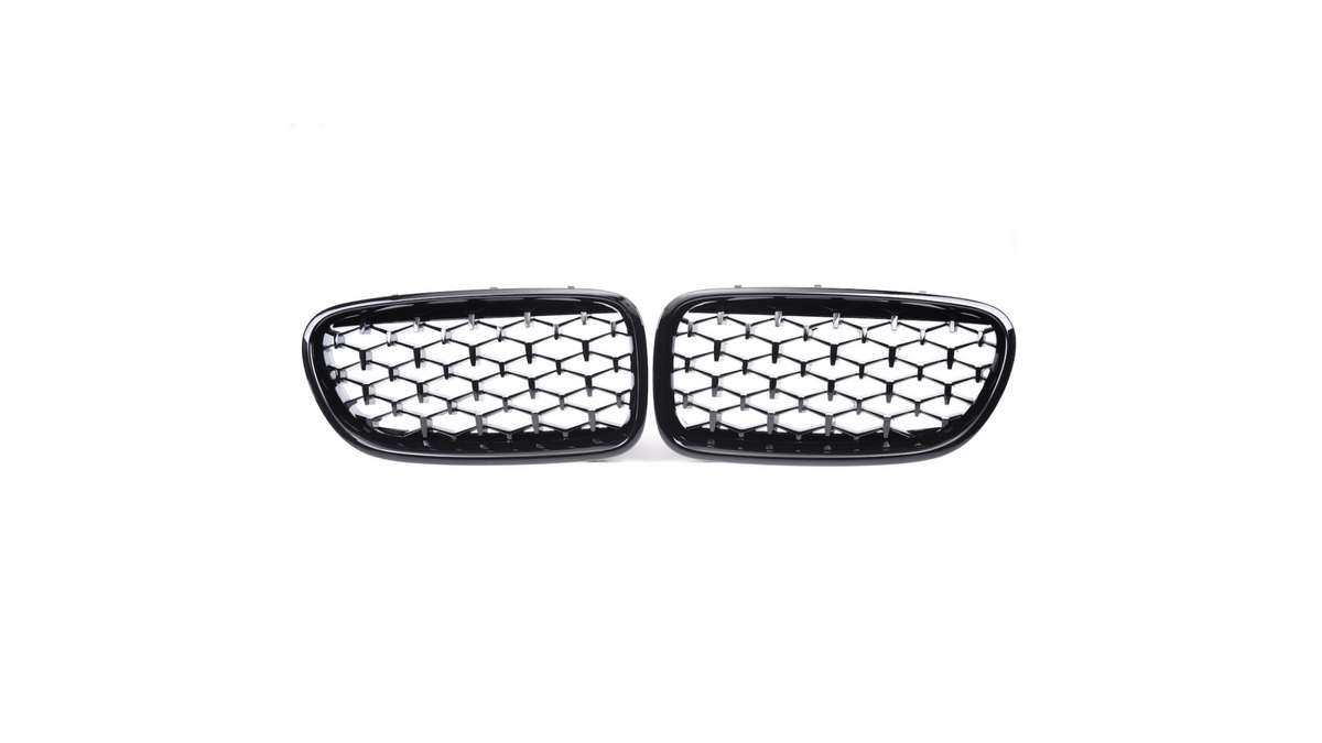 Sport Grille Black All Gloss Black suitable for BMW 5 (F10) Sedan (F11) Touring 2010-2018