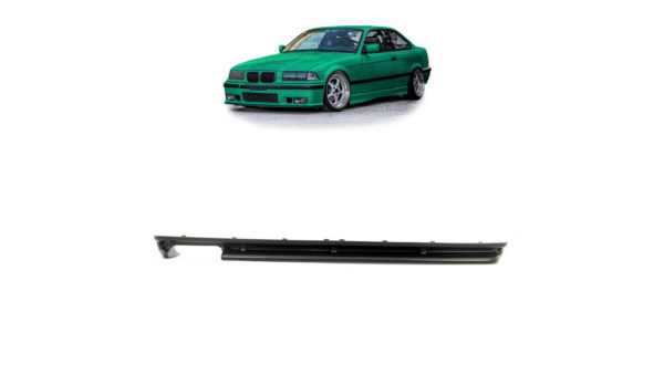 Sport Rear Spoiler Diffuser Matt Black suitable for BMW 3 (E36) Coupe Sedan Convertible Touring 1991-1999