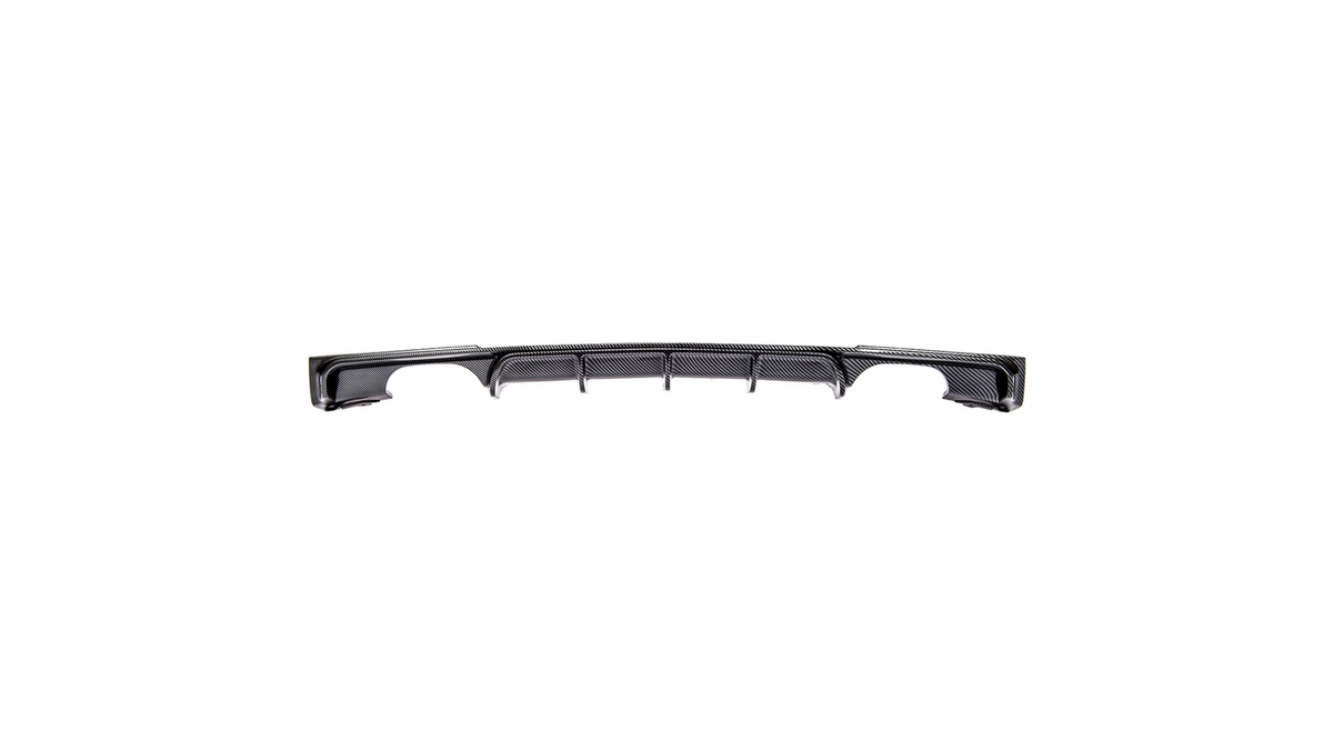 Sport Rear Spoiler Diffuser Carbon Look suitable for BMW 3 (F30) Sedan (F31) Touring 2011-2018
