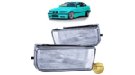 Fog Lights Set Clear suitable for BMW 3 (E36) Coupe Touring Compact Convertible Sedan 1991-1999