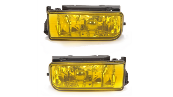 Fog Lights Set Yellow suitable for BMW 3 (E36) Coupe Touring Compact Convertible Sedan 1991-1999