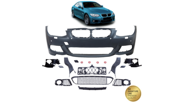 Sport Bumper Front PDC SRA suitable for BMW 3 (E92) Coupe (E93) Convertible Facelift 2010-2013