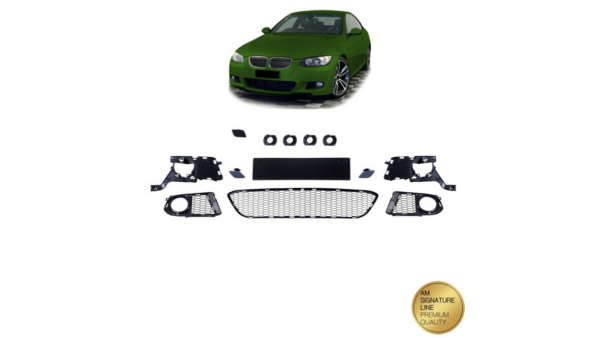 Front Sport Bumper Set of Accessories suitable for BMW 3 (E92) Coupe (E93) Convertible Pre-Facelift 2006-2010