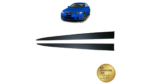 Sport Side Skirts Extensions Matt Black suitable for BMW 3 (E92) Coupe (E93) Convertible 2006-2013