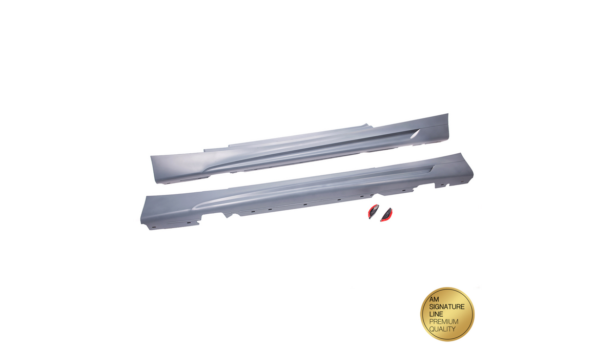 Sport Side Skirts Set suitable for BMW 1 (E81) Hatchback 1 (E88) Convertible 1 (E82) Coupe 2006-2012
