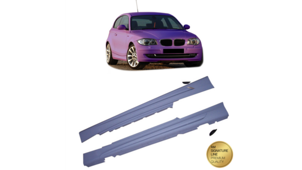 Sport Side Skirts Set suitable for BMW 1 (E81) Hatchback 1 (E88) Convertible 1 (E82) Coupe 2006-2012