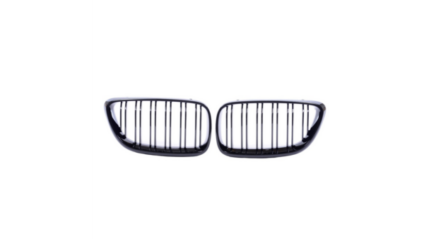 Sport Grille Dual Line Gloss Black suitable for BMW 2 (F22) Coupe (F23) Convertible 2013-2021