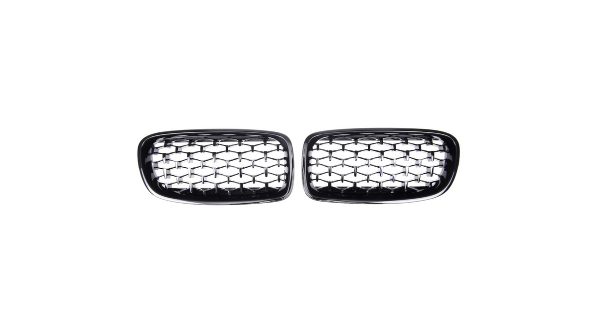 Sport Grille Black All Gloss Black suitable for BMW 3 (F30) Sedan (F31) Touring 2011-2019