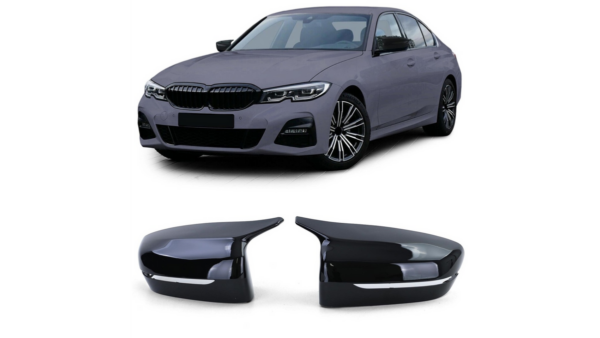 Side Mirror Cover Set Carbon Fiber suitable for BMW 5 (G30) Sedan (G31) Touring 2017-now