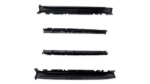 Alu Side Steps Running Boards Black suitable for BMW X5 (E70) 2007-2013