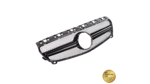 Sport Grille Gloss Black A-Type suitable for MERCEDES A-Class (W176) Pre-Facelift 2012-2015
