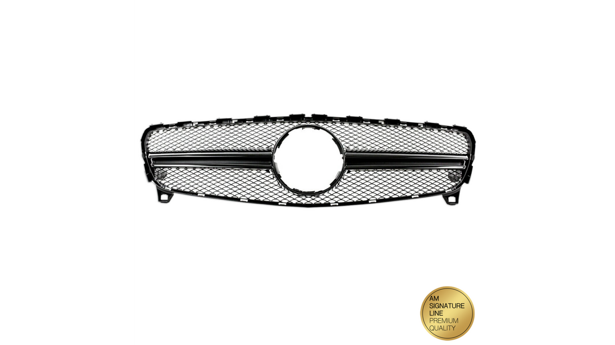 Sport Grille Gloss Black A-Type suitable for MERCEDES A-Class (W176) Facelift 2015-2018