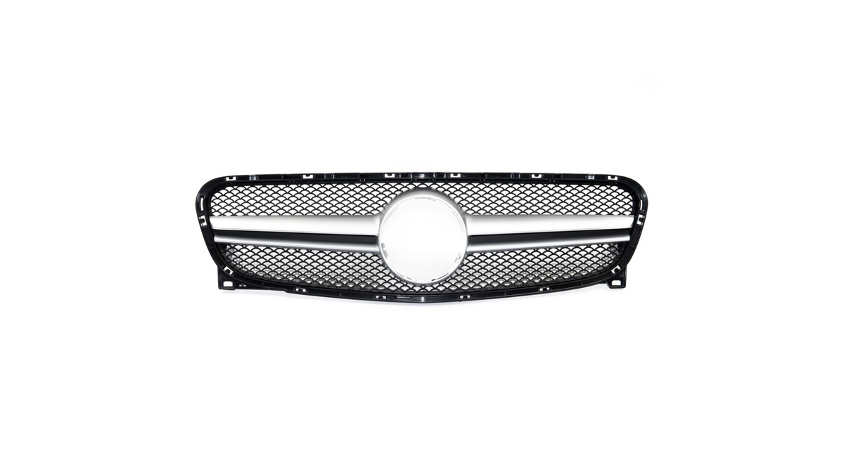 Sport Grille Silver A-Type suitable for MERCEDES GLA-Class (X156) Pre-Facelift 2014-2017