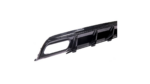 Sport Rear Spoiler Diffuser Gloss Black suitable for MERCEDES A-Class (W176) Pre-Facelift 2013-2015